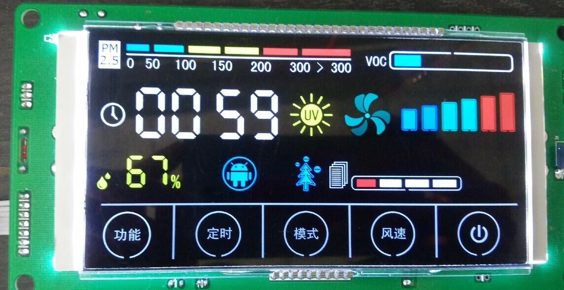 Smart home LCD