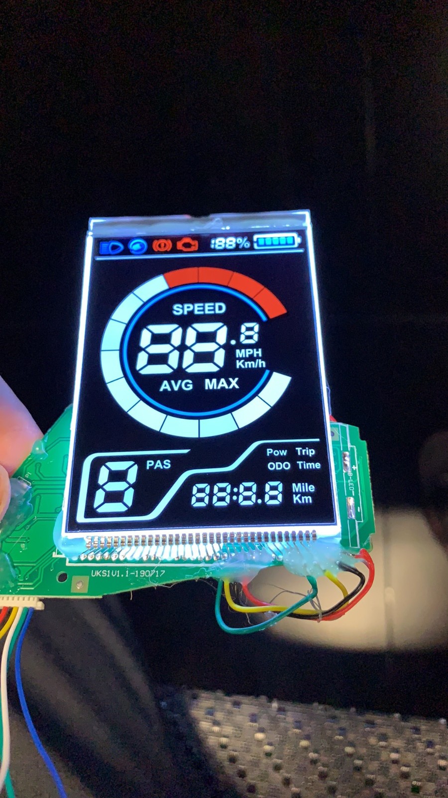 Smart home LCD